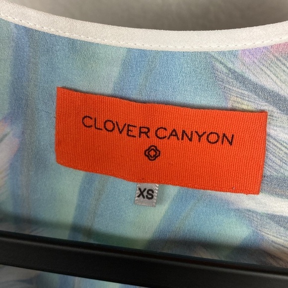 Clover Canyon printed flyaway back tank top - Picture 8 of 8